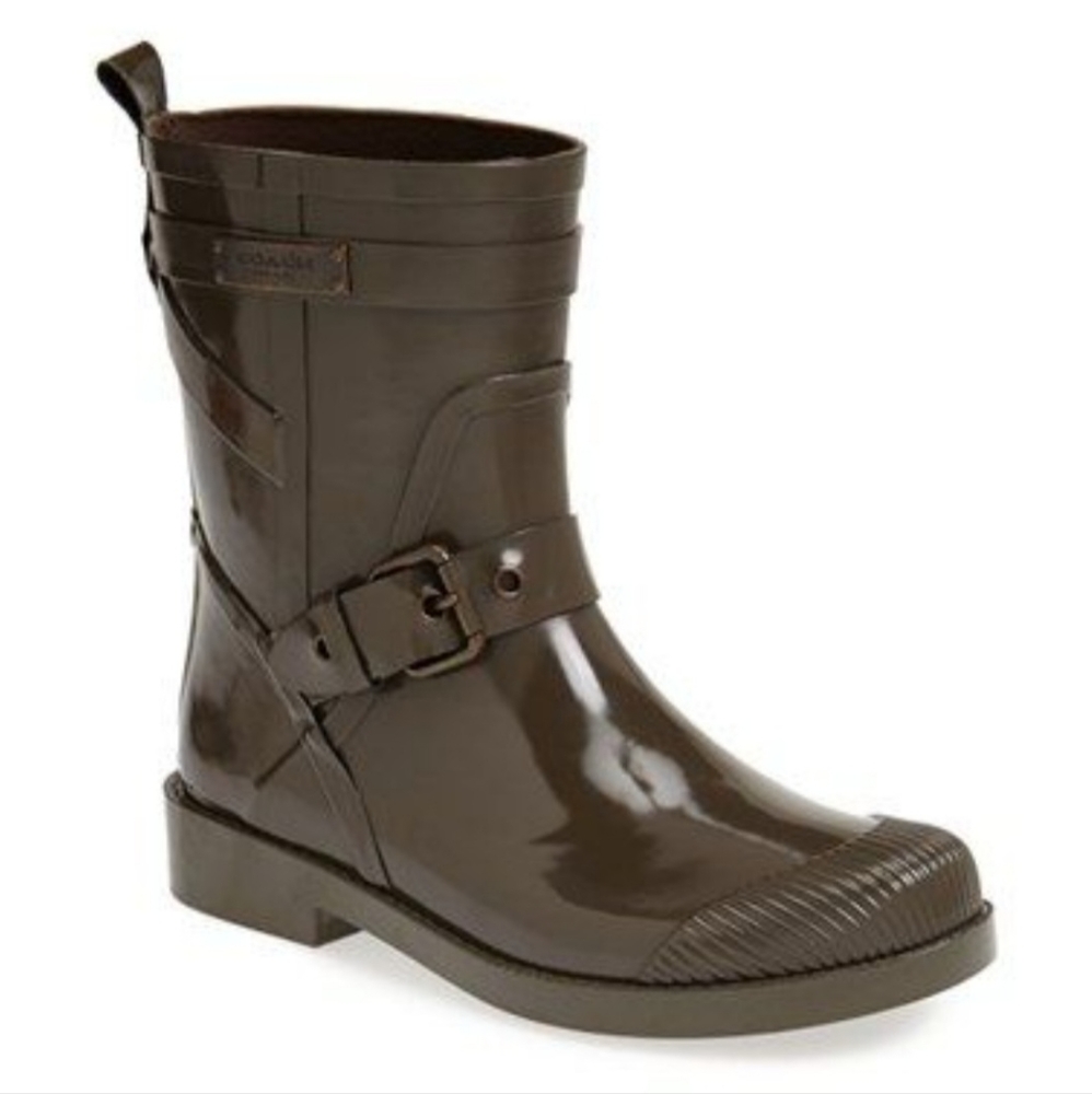 Coach Brown Winter & Rain Boots